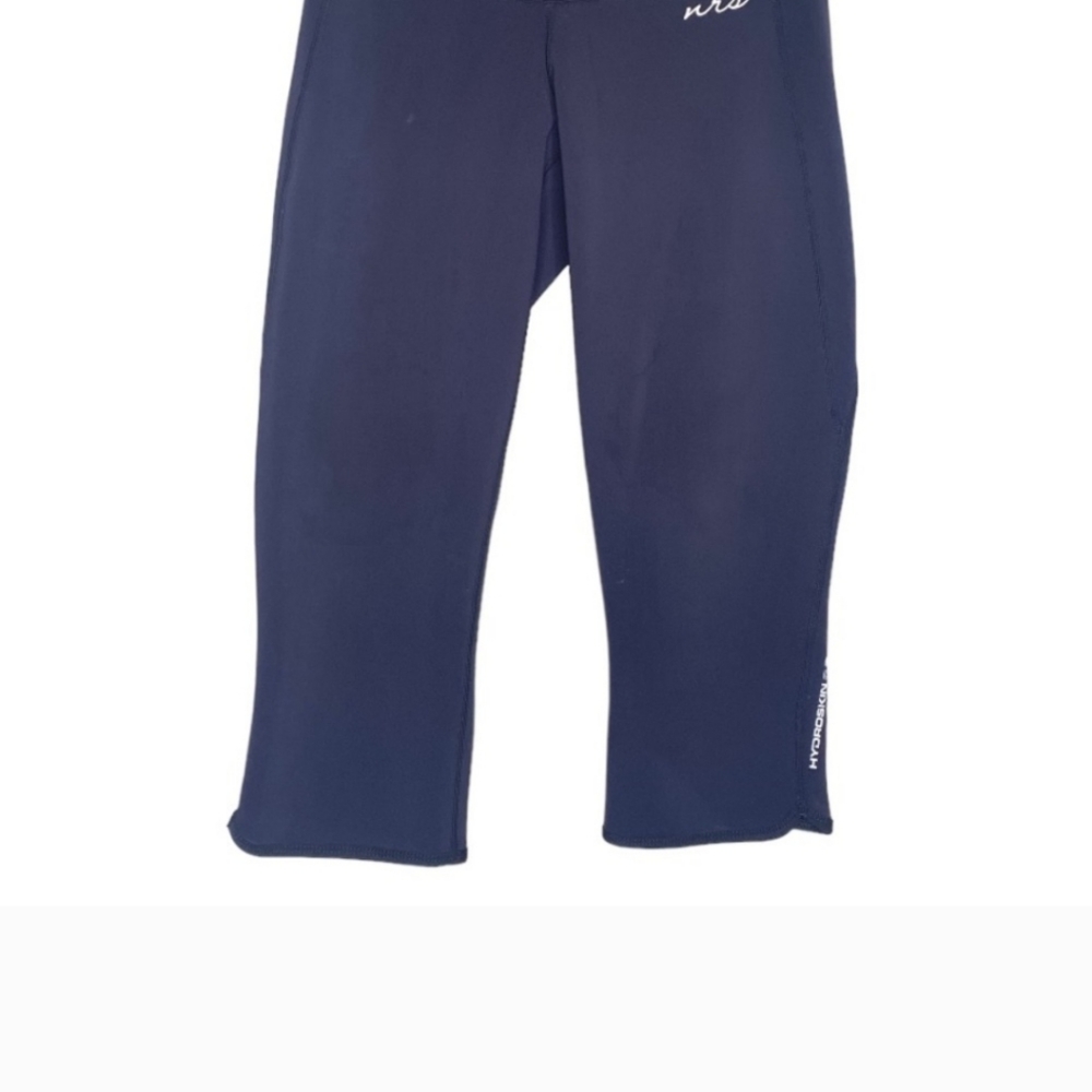 NRS Black HydroSkin 0.5 mm Capri Wetsuit Neoprene Pants Women's Size Small